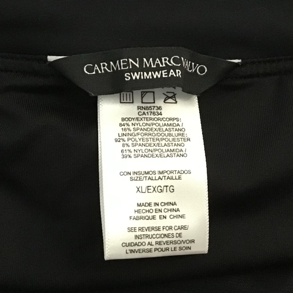 Carmen Marc Volvo Two Piece Swimsuit - Picture 3 of 5